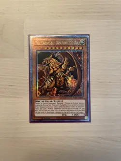 The Winged Dragon of Ra Quarter Century Secret Rare RA04-EN118 1st Edition NM - Image 1