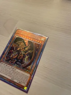 The Winged Dragon of Ra Quarter Century Secret Rare RA04-EN118 1st Edition NM - Image 2