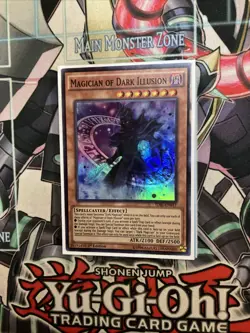 Magician Of Dark Illusion Super Rare 1St Edition TDIL-EN017 Yugioh Dark Magician - Image 3