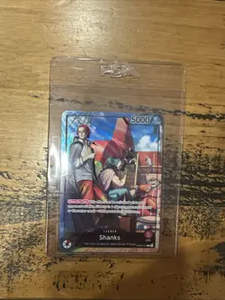 ONE PIECE TCG SHANKS OP09-001 PSA JULY 2025 EXCLUSIVE CARD - Image 1