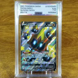 Pokemon Shining Fates Falinks V SV115/SV122 AGS Legendary 10 Full Art Holo 2021 - Image 1