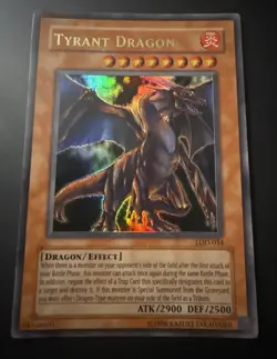 Tyrant Dragon LOD-034 Legacy of Darkness Ultra Rare Unlimited Edition Yugioh! - Image 1