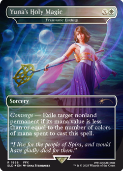 PSL MTG Secret Lair Card  FINAL FANTASY Grimoire English version Foil Edition - Image 2