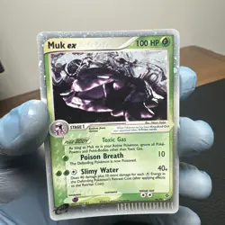 Pokemon TCG - Muk ex 96/97 Ex Dragon Rare Holo Foil Card - Image 1