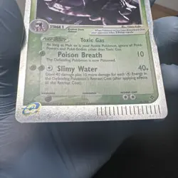 Pokemon TCG - Muk ex 96/97 Ex Dragon Rare Holo Foil Card - Image 9