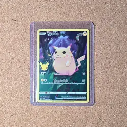 #6A Pokemon 005/025 Pikachu Celebrations Holo Full Art PokÃ©mon TCG Card SWSH - Image 1