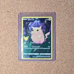 #5A Pokemon 005/025 Pikachu Celebrations Holo Full Art PokÃ©mon TCG Card SWSH - Image 1