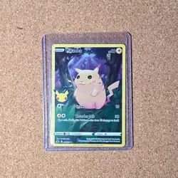 #4A Pokemon 005/025 Pikachu Celebrations Holo Full Art PokÃ©mon TCG Card SWSH - Image 1