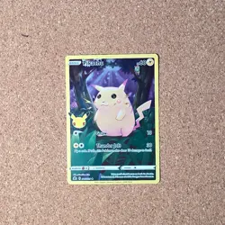 #2A Pokemon 005/025 Pikachu Celebrations Holo Full Art PokÃ©mon TCG Card SWSH - Image 1