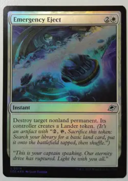 Emergency Eject *FOIL Uncommon* Magic MtG x1 Edge of Eternities - Image 1