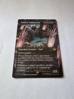 MTG - Zodiark, Umbral God - Borderless Rare #336 - Final Fantasy NMðŸ”¥ðŸ“¦ðŸƒ - Image 1