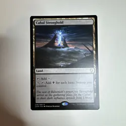 Cabal Stronghold, Dominaria, NM, MTG- Magic the Gathering, Regular - Image 1