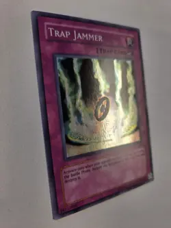 Trap Jammer IOC-110 Super Rare Yugioh Invasion of Chaos Unlimited Edition NM - Image 2