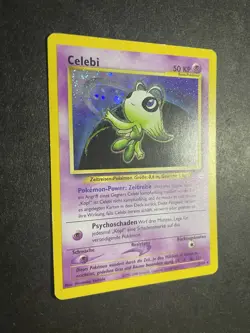 HP PokÃ©mon TCG Celebi Neo Revelation Holo Card 3/64 Unlimited Rare - Image 3