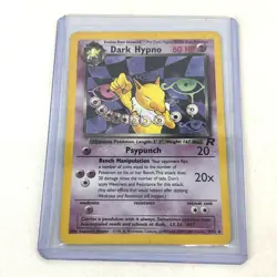 PokÃ©mon Dark Hypno TCG Holo Rare Card 9/82 Team Rocket LP - Image 2