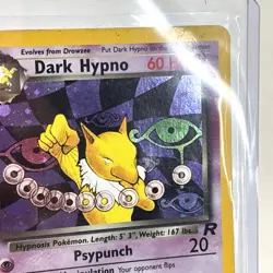 PokÃ©mon Dark Hypno TCG Holo Rare Card 9/82 Team Rocket LP - Image 5