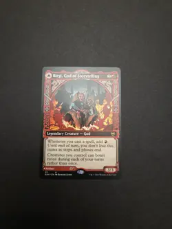 Birgi, God of Storytelling SHOWCASE - KHM Kaldheim - Pack Fresh - MTG - Image 1
