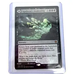 MTG Agadeem's Awakening  Agadeem the Undercrypt  - Zendikar Rising Mythic 090 NM - Image 1