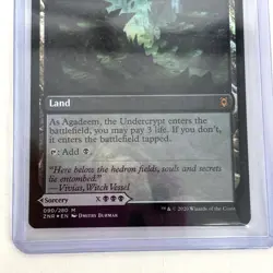 MTG Agadeem's Awakening  Agadeem the Undercrypt  - Zendikar Rising Mythic 090 NM - Image 11