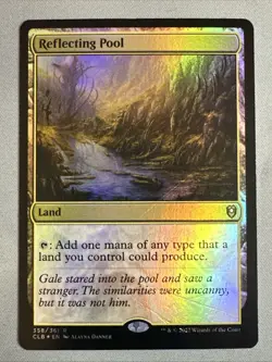 MTG / Reflecting Pool / CLB / #358 / FOIL / Rare / MP - Image 1