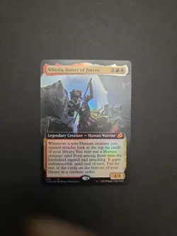 Winota, Joiner of Forces Extended Art Foil - IKO Ikoria - Pack Fresh - MTG - Image 1