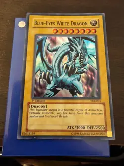3 yugioh Blue eyes white dragon cards, 3 different artwork - Image 5
