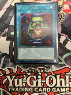 Pot Of Greed Rare LOB-EN119 Yugioh 25th Anniversary Reprint - Image 1