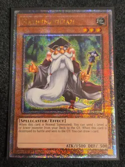 Yugioh! TCG - Mathematician - Quarter Century Secret Rare - RA04-EN223- Stampede - Image 1