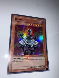 Jinzo YAP1 Ultra Rare NM Near Mint Anniversary Art Yugioh 2008 - Image 1
