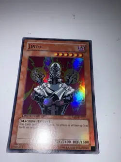 Jinzo YAP1 Ultra Rare NM Near Mint Anniversary Art Yugioh 2008 - Image 2