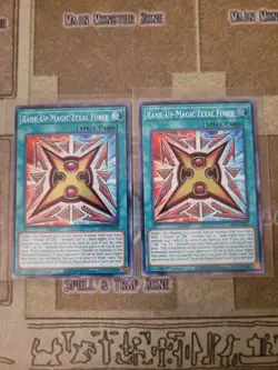 YUGIOH 2X RANK-UP-MAGIC ZEXAL FORCE LIOV-EN050 SUPER 1ST ED NM - Image 1