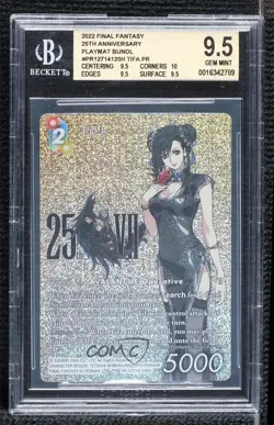 2016 Final Fantasy Trading Card Game: Assorted Promos Tifa Lockhart BGS 9.5 0oq0 - Image 1