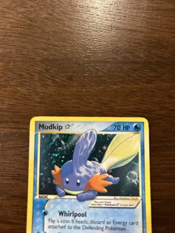 LP/NM Mudkip Gold Star Holo Rare 107/109 EX Team Rocket Returns Pokemon Card - Image 2