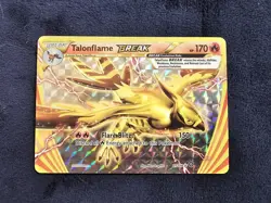 Talonflame BREAK Holo Rare Pokemon Card 21/114 XY-Steam Siege Near Mint - Image 1