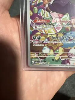 Morpeko 206/182 Paradox Rift IR Holo Pokemon Card NM Condition - Image 10