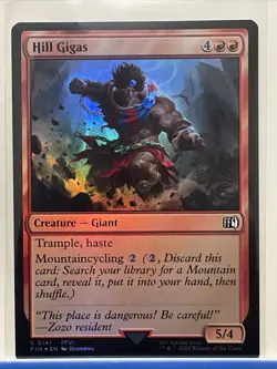 Hill Gigas 0141 MTG FINAL FANTASY Common NP Foil - Image 1