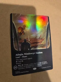 Adagia, Windswept Bastion - Borderless Foil - Edge of Eternities - MTG - Image 2