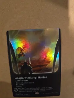 Adagia, Windswept Bastion - Borderless Foil - Edge of Eternities - MTG - Image 3