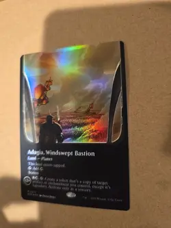 Adagia, Windswept Bastion - Borderless Foil - Edge of Eternities - MTG - Image 4
