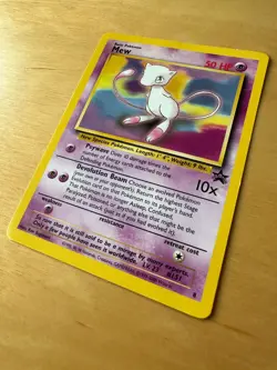 Mew 8 Pokemon WOTC Promo Card Vintage Excellent Condition 1999-00  - Image 2