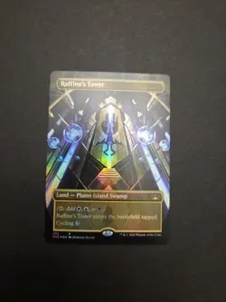Raffine's Tower Borderless Foil - SNC Streets of New Capenna - Pack Fresh - MTG - Image 1