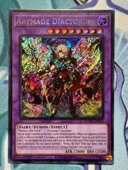 YuGiOh! TCG - Artmage Diactorus - Secret - DUAD-EN032 - 1st Ed - Image 1