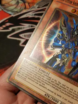 Yugioh Black Luster Soldier - Envoy of the Beginning GLD4-EN013 Gold Rare VLP/NM - Image 2