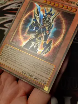 Yugioh Black Luster Soldier - Envoy of the Beginning GLD4-EN013 Gold Rare VLP/NM - Image 3
