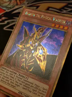 Yugioh Breaker the Magical Warrior PGLD-EN052 Gold Rare 1st Edition NM - Image 3