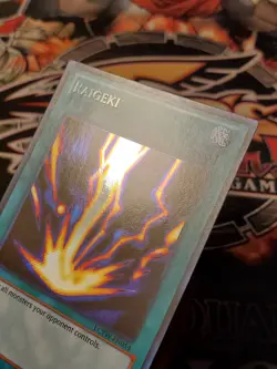 Yugioh Raigeki LCYW-EN054 Secret Rare NM - Image 4