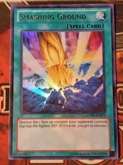 Yugioh Smashing Ground LCYW-EN275 Ultra Rare NM - Image 1