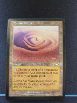 Meteor Crater Planeshift (R) MTG Single Magic The Gathering Card - Image 1