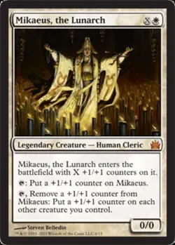 1 x Mikaeus, the Lunarch - Foil - From the Vault: Legends - Light Play - MTG - Image 1