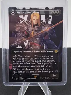 MTG FINAL FANTASY zenos yae Galvus FIN 0384 Borderless Rare - Image 1